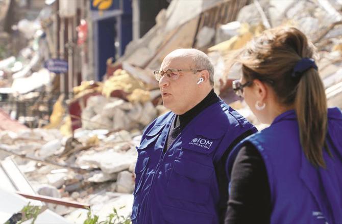 Antonio Vittorino, head of the IOM in Antioch.